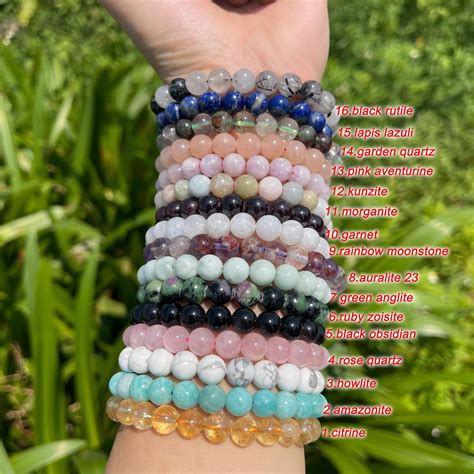 crystal bracelets etsy|healing crystal bracelets uk.